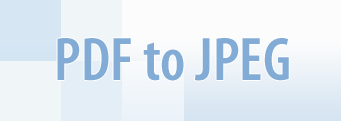 Convert PDF to JPEG